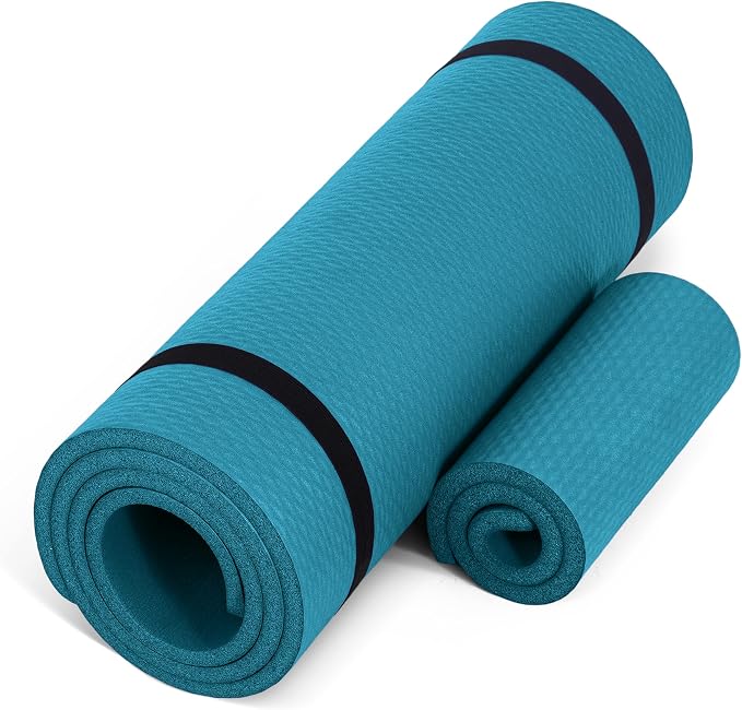 CAP Barbell 1/2-Inch High Density Exercise Yoga Mat by Unknown