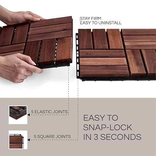 THYOI Deck Tiles, Patio Flooring - Image 4