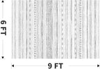 6x9 Area Rugs for Living Room Machine Washable Rug Distressed Indoor Carpet - Image 2
