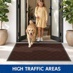 Durable Indoor Outdoor Door Mat, Non-Slip Backing, Stain and Fade Resistant - Image 7