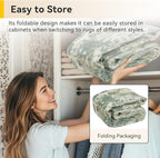 RELEANY Washable Area Rugs 6'x8' Non-Slip Modern Abstract Soft - Image 9