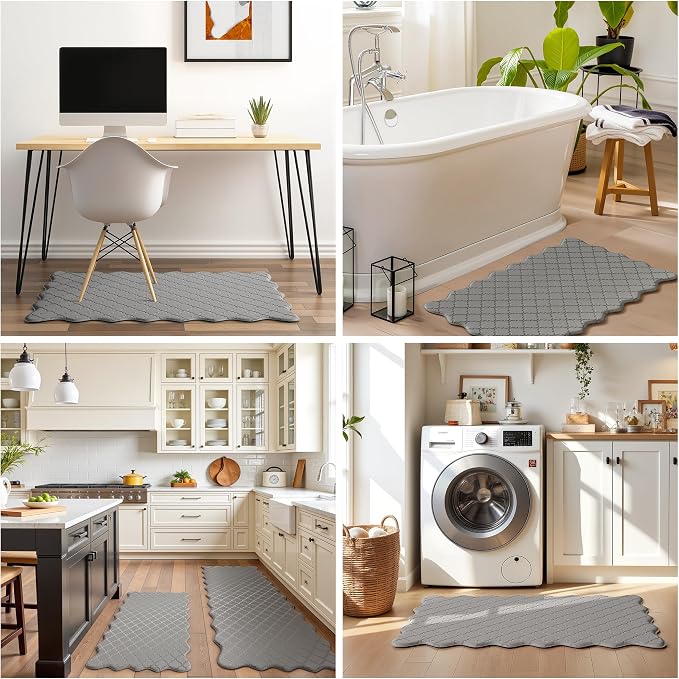 Arenarug Upgrade Scalloped Embossed Kitchen Mats - Image 9