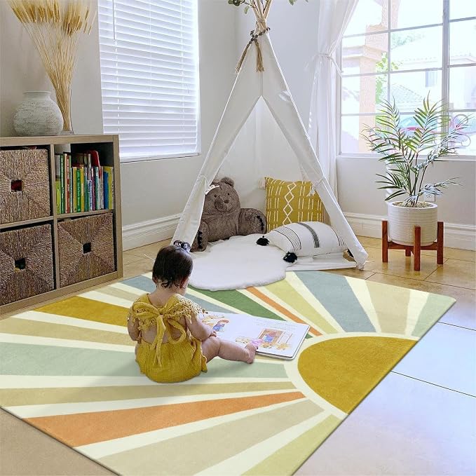 STARUIA Boho Washable Area Rug - Image 7
