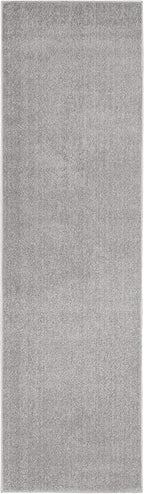 Nourison Home Nourison Essentials Silver Grey 2' x 6' Area Rug - Image 6