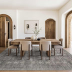 Rugxara 8x10 Area Rugs for Living Room, Large Washable Rug Vintage Retro Boho - Image 4