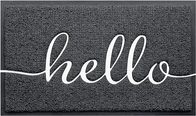 CozyBounty Door Mat Hello Mats Outdoor Indoor Non-Slip Doormat by CozyBounty