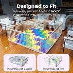 MioTetto Baby Play Mat, Soft Foam Floor Tiles - Image 3