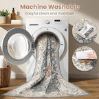 Vintage Living Room Area Rug 9x12 - Image 2