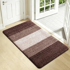 Kitinjoy Indoor Outdoor Door Mat, 34x21 Non-Slip Absorbent Dirt Trapper by Kitinjoy