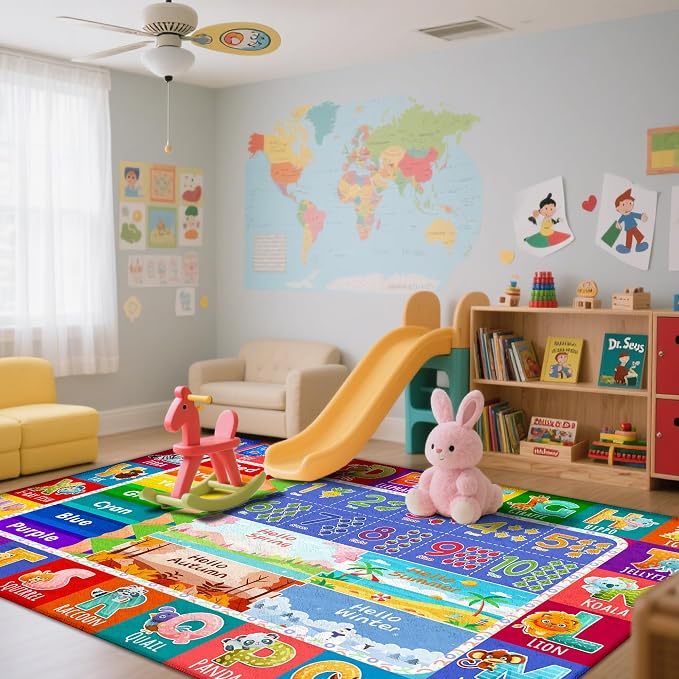 Kids Classroom & Playroom Rug - Image 6