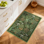 GarveeHome Jungle Rug 2x3 Animal Print Rugs Non Slip Washable Front Door Rug by GarveeHome