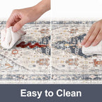 Collive Boho Kitchen Mats for Floor 2 PCS, Cushioned Anti Fatigue Kitchen Floor - Image 6