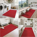 YDKGL 2x5 ft Hallway Runner Rug Boho Woven Washable Long Kitchen Runner Rugs - Image 8