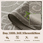 MontVoo-Outdoor Rug-Patio Rug 5x7 ft Polypropylene Indoor Outdoor Rugs Outdoor - Image 2