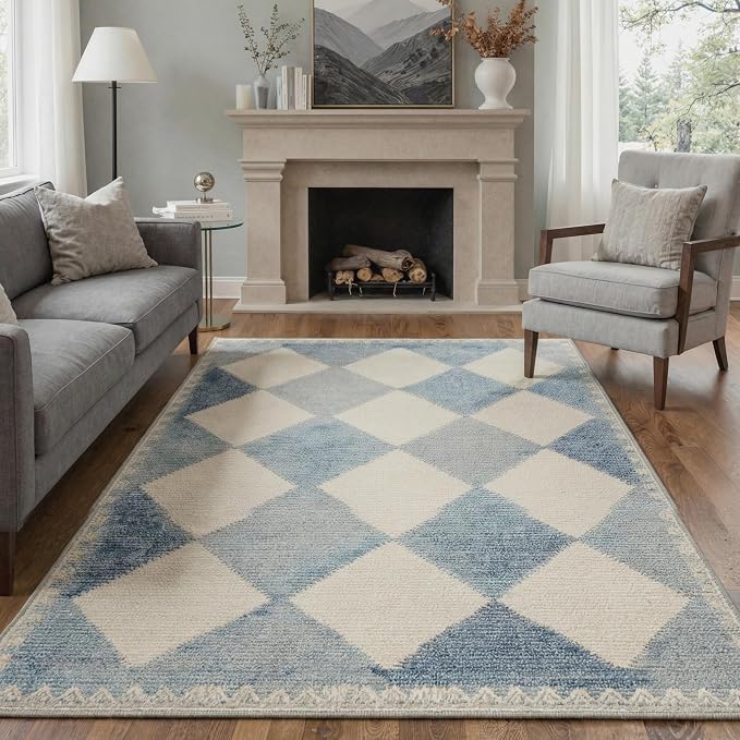 GENIMO Outdoor & Indoor Area Rug 5'x7', Waterproof, Non-Shedding, Easy Cleaning - Image 2