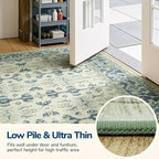 Lessymo Washable Area Rug for Living Room, 9x12 Large Rugs - Image 7