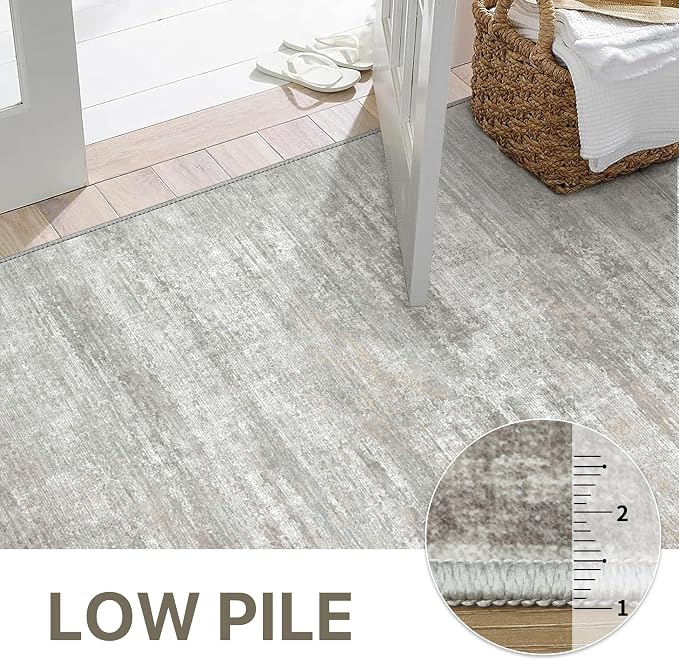 BEIMO Area Rugs 3x5 for Living Room Bedroom, Modern Abstract Machine Washable - Image 8
