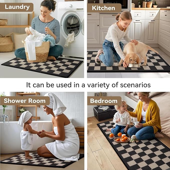 YDKGL Kitchen Rugs Non Slip Washable Kitchen Mats - Image 8