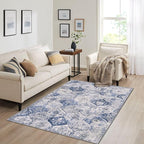Lahome Moroccan Trellis Washable Small Area Rug, 3x5 Area Rug - Image 2
