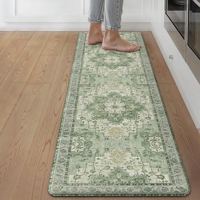 GENIMO Kitchen Mats for Floor, Washable Anti Fatigue Mat for Cushioned by GENIMO