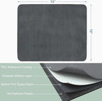 INVENHO Washable Pee Pads for Dogs 72"x72" Reusable Dog Pads Extra Large - Image 2