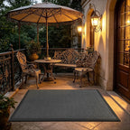 Front Door Mat, Heavy Duty Non-Slip Rubber Dirt Trapper, Quick-Dry Low-Profile - Image 7