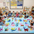 5x7 ABC Classroom Rug for Kids Playroom, Alphabet Rug by Unknown