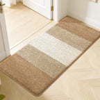Kitinjoy Indoor Outdoor Door Mat, 50x30 Non-Slip Absorbent Dirt Trapper by Kitinjoy