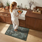 GarveeHome 2x3 Entryway Area Rug Non Slip Front Door Forest Rugs, Washable - Image 2