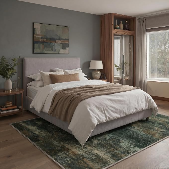 BEIMO Area Rugs 6x9 for Living Room Bedroom, Modern Abstract Machine Washable - Image 2