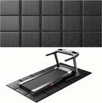 Treadmill Mat for Carpet &Hardwood Floors 79x39, Treadmills Mat, Mat for Under by THAILE