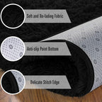 Andecor Soft Fluffy Bedroom Rugs, 8 x 10 Feet Indoor Shaggy Plush Area Rug - Image 7