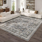 Rugcomf Living Room Rug 6x9 Rug Machine Washable Boho Soft Area Rug Non Slip by Rugcomf