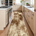 RELEANY Washable Area Rugs 2'x8' Non-Slip Modern Abstract Soft - Image 2