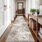 IOHOUZE Abstract Runner Rug 2x12 Ft Washable Runners - Image 9