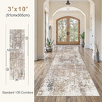 UERMEI 3x10 Washable Runner Rug - Image 4