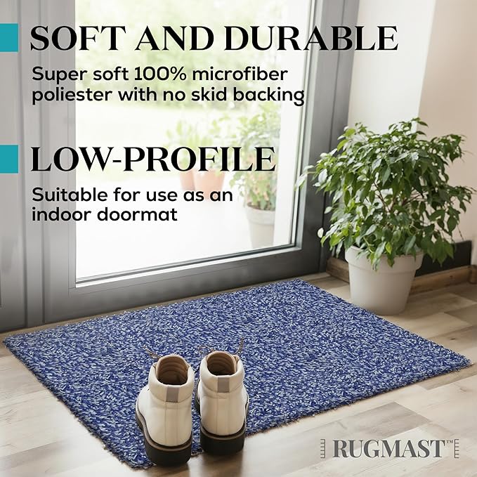 Premium Microfiber Indoor Door Mat – 36"x60" Washable Entry Mat, Waterproof - Image 2