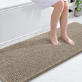 OLANLY Bathroom Runner Rugs 70x24, Soft Absorbent Chenille Bath Rugs, Rubber by OLANLY
