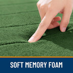 OLANLY Memory Foam Bath Mat 24x16, Super Soft Absorbent Bathroom Rugs, Quick Dry - Image 5
