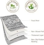 Nakagishi 8x10 Area Rugs Living Room: Washable Large Neutral Soft Rug Stain - Image 9