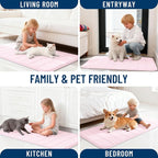 OLANLY Memory Foam Bath Mat 59x35, Super Soft Absorbent Bathroom Rugs, Quick Dry - Image 9