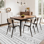 cotiled 10x12 Area Rugs Living Room Rug: Washable Boho Rugs - Image 8
