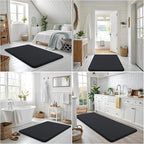 Smiry Memory Foam Bath Mat 30x20, Extra Soft and Absorbent Bathroom Mats - Image 8