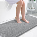 OLANLY Bathroom Runner Rugs 47x24, Soft Absorbent Chenille Bath Rugs, Rubber by OLANLY