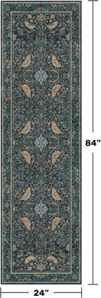 Hazo Haus Boho Blue 2x7 Extra Long Runners - Image 2