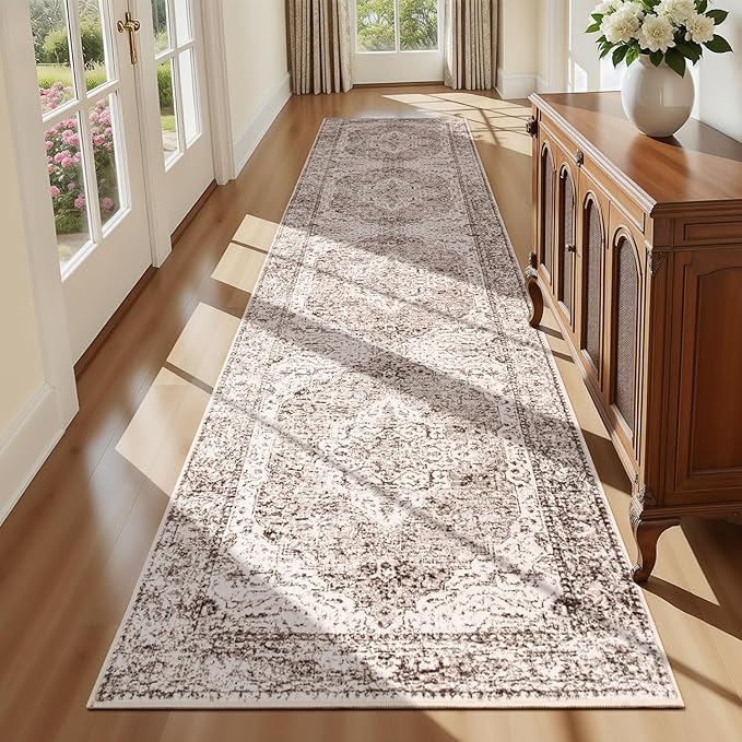 Lofus 2x10 Runner Rug for Hallways, Washable Kitchen Rugs, Non-Slip Rugs for by Lofus