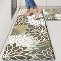 Kitchen Mats for Floor 2PCS Cushioned Anti Fatigue Kitchen Mats Waterproof Non by ArenaRug