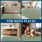 OLANLY Dog Door Mat for Muddy Paws 59x35, Absorbs Moisture and Dirt, Absorbent - Image 8