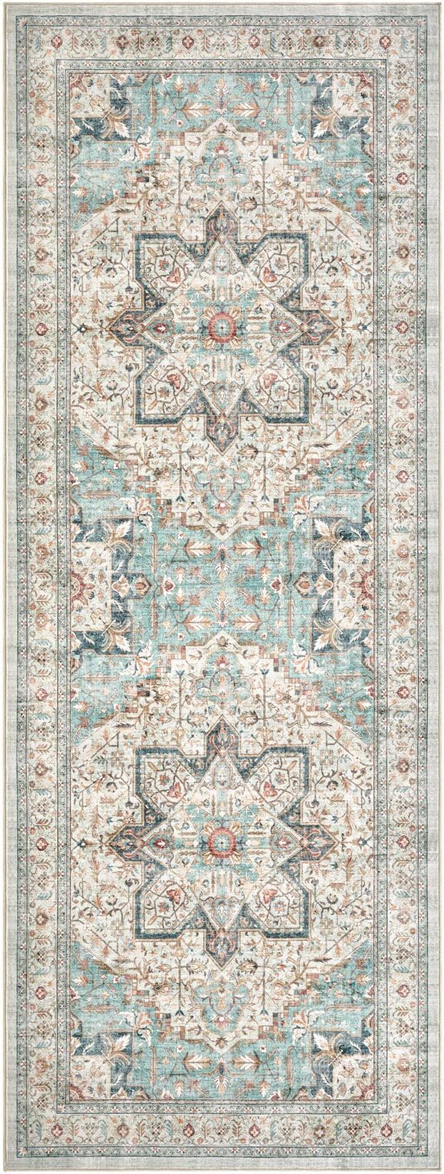 Tortania Area Rug 3x8 Runner Rugs - Image 9