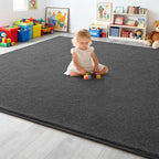 4x6 Feet Grey Area Rugs for Bedroom, Indoor Washable Memory Foam Rug for Living - Image 7